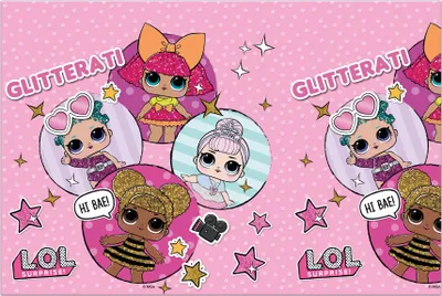 Produktbild von LOL Surprise! Glitterati Plastiktischdecke 120x180 cm