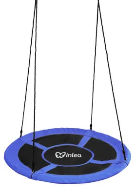 Obrázek produktu pro INLEA Závěsný houpací kruh 110 cm – modrý