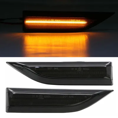 Für VW T6 VI Transporter Multivan VW Caddy 4 IV 2x LED Seitenblinker in SCHWARZ in der Farbe SCHWARZ von Goingfast