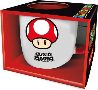 Image de Mug Super Mario Bros 380ml Rouge Rouge Taille Unique