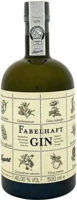 Imagen del producto de Niepoort Fabelhaft Gin, 40% de alcohol, 0,5 litros