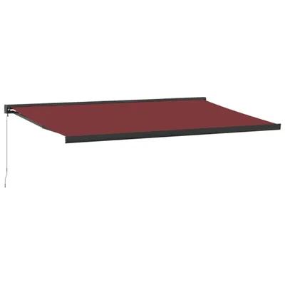 Obrázek produktu pro Ručně zatahovací markýza burgundská 500 x 300 cm