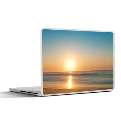 Produktbild von MuchoWow® Laptop Aufkleber Sticker Cover Meer - Farben - Sonne 36.5x27.5 cm - Laptop-Sticker