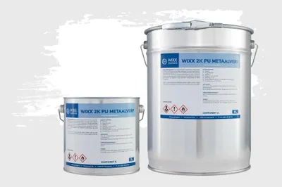Productafbeelding van Wixx 2K PolyurethanMetaalverf - Wit - 10L