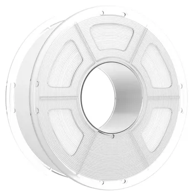 Obrázok produktu pre Filament PLA+ pre 3D tlačiarne – filament pre 3D tlač – cievka 1 kg – vysoká rýchlosť 30–300 mm/s – 190–230 °C – biela