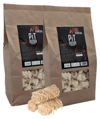 Productafbeelding van Pitmaster aanmaakwokkels 1kg 2x