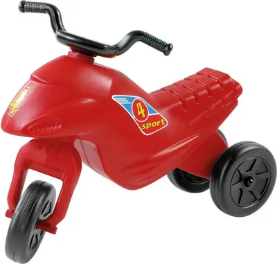 Produktbild von Dohany Rutscher Motorrad Fahrzeug 4 Mini Kinder Laufrad Lauflernrad rot