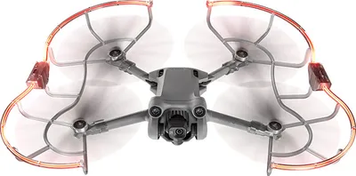 Produktbild von INF Propellerschutz für DJI Mini 3-Serie Nachtflug mit LED Transparent