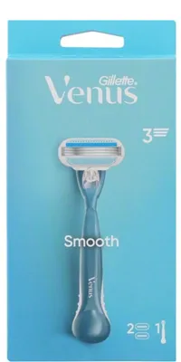 Produktbild von Gillette Venus Smooth Damenrasierer + 2 Klingen