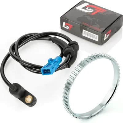 Produktbild von ABS-Sensor und ABS-Ring Set Vorderachse 48 Zähne für PEUGEOT 206 bis 09/2002