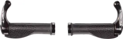 Produktbild von Fahrradgriffe mit Horn, schwarze Ausführung 39778