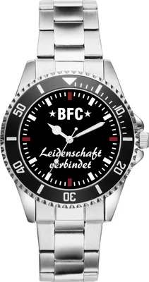 Produktbild von KIESENBERG Herrenuhr Armbanduhr BFC Berlin Geschenk Artikel Idee Fan Analog Quartz 2408