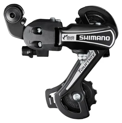 Produktbild von Shimano Schaltwerk 6 Gang Kurz Tourney MTB/Trekking Schwarz für Fahrrad TY21