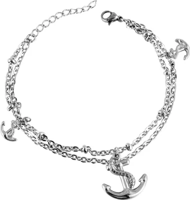 Produktbild von Akzent Kettenarmband aus Edelstahl