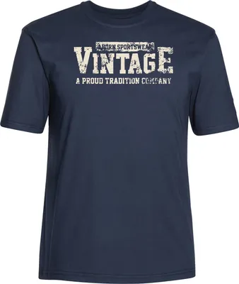 Produktbild von Übergrößen T-Shirt Vintage beige AHORN SPORTSWEAR Dark Blue 9XL