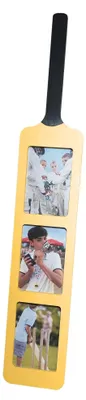 Immagine prodotto di Elzusha - Cornice fotografica per 3 foto, a tema cricket - Espositore sportivo unico