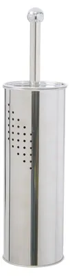 Produktbild von Edelstahl WC-Bürsten Garnitur freistehend Toilettenbürste mit Kopf 8cm