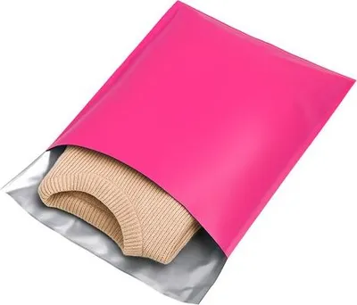 Image de Sacs métalliques à bandoulière 230x325 Rose