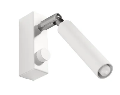 Image de Applique EYETECH 1 blanc 1xG9 8W aluminium 20x10x3cm Sollux Lighting