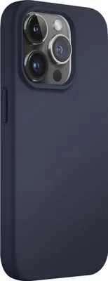 Immagine prodotto di Jaym, custodia in silicone premium in microfibra per Apple iPhone 14 Pro Max, blu
