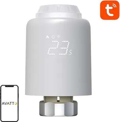 Immagine prodotto di Testa termostatica intelligente Avatto Trv07 Wifi Tuya