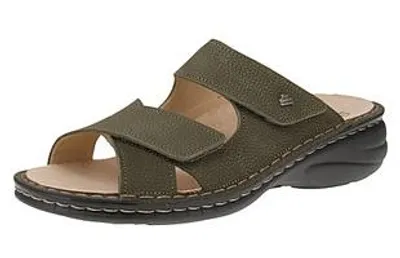 Produktbild von Finn Comfort 02622-390223 Melrose - Damen Pantoletten - Olive