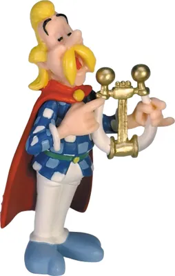 Immagine prodotto di Asterix: figura di Troubadix con lira