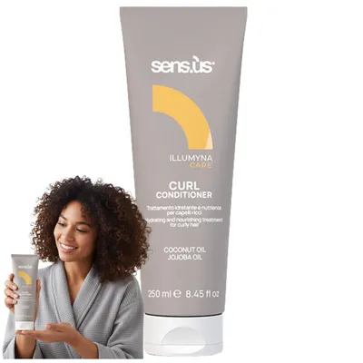 Zdjęcie produktu dla Odżywka do włosów kręconych Sensus Illumyna Care Curl Conditioner 250ml