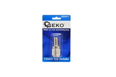 Image de Raccord rapide GEKO pour air comprimé, embout pour tuyau, 13 mm, femelle G03411