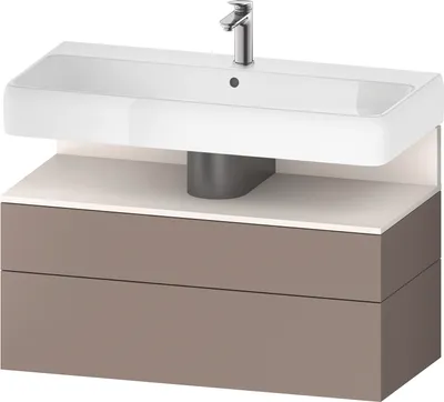 Produktbild von DURAVIT QA4395084430000 QTG WTU WH Ek. 990x470x590 bs. Mt. H