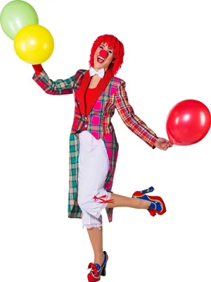 Produktbild von Clownfrack Patchwork kariert, Größe:42/44