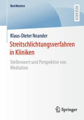Obrázok produktu pre Streitschlichtungsverfahren in Kliniken