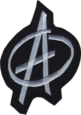 Produktbild von Aufnäher Anarchy Motiv zum Aufbügeln
