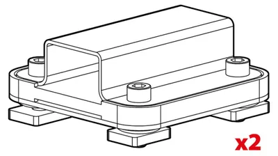 Produktbild von NORDRIVE N99979 Kargo Rack Dachreling Dachträger