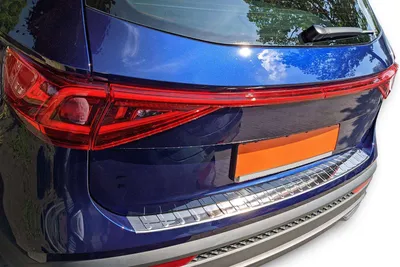 Image de Protection Pare-Chocs pour Seat Ateca de Année 2016- Inox Polie avec Rabattement