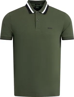 Produktbild von Boss Herren Poloshirt Grün 50538101-355 Grösse 3XL