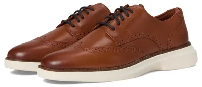 Zdjęcie produktu dla Cole Haan, męskie buty Oxford Shadowlite Wingtip, materiałowe, kolor: British Tan Ivory, rozmiar: 44