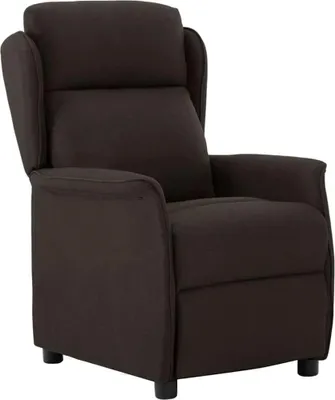 Produktbild von Liegestuhl Dunkelbraun 66,5 x 94 x 101,5 cm Polyester