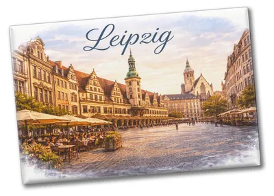 Produktbild von Leipzig Skyline Altes Rathaus Souvenir Souvenir Magnet