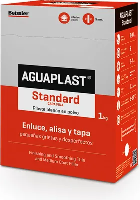 Obrázek produktu pro Práškové omítky Aguaplast 70002-004 Standard White 1 kg