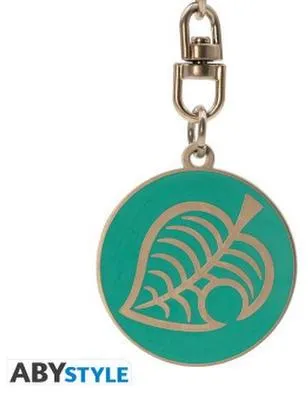 Obrázok produktu pre Prívesok na kľúče Animal Crossing ''Leaf logo''