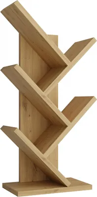 Obrázok produktu pre Regál na knihy, dub Artisan, 26,5 x 61 x 15,5 cm