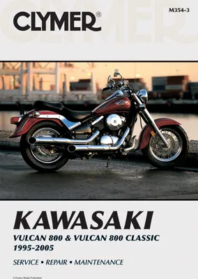 Produktbild von Kawasaki Vulcan 800 & Vulcan 800 Classic Motorcycle (1995-2005) Service Repair Manual