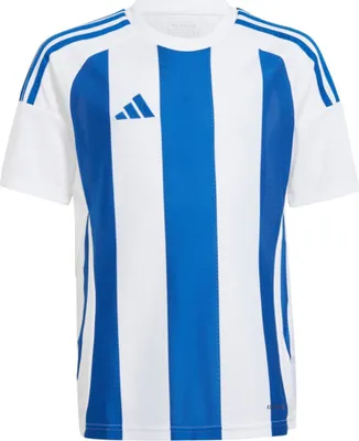 Produktbild von T-shirt adidas Striped 24 Jr IW2134 Pullunder adidas Größe: 128CM,