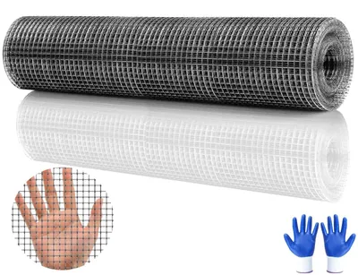 Obrázek produktu pro Drátěné pletivo, pozinkované, rozměry 40 cm x 5 metrů, vhodné do zahrady a pro chov zvířat