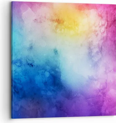 Produktbild von Bild auf Leinwand - Leinwandbild - Abstraktion modern - 70x70cm - Wand Bild - Wanddeko - Wandbilder - Leinwanddruck - Bilder - Kunstdruck - Wanddekoration - Leinwand bilder - Wandkunst - AC70x70-3750