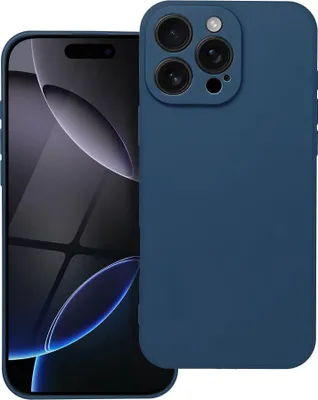 Obrázok produktu pre Puzdro vhodné pre iPhone 16 PRO MAX, mäkké, tmavomodré