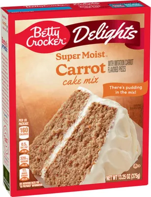 Immagine prodotto di Betty Crocker Super Moist Carrot Cake Mix 375g