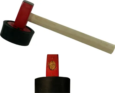 Produktbild von Plattenhammer 'PB' 1,25 kg  rund, geschraubter Aufsatz