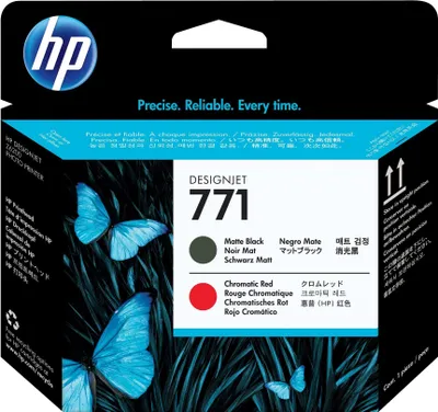 Obrázok produktu pre HP 711      Mattschwrz+ChromRot Druckkopf